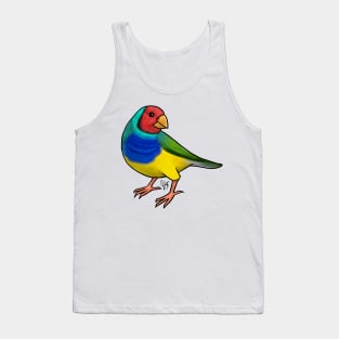 Bird - Finch - Gouldian Tank Top